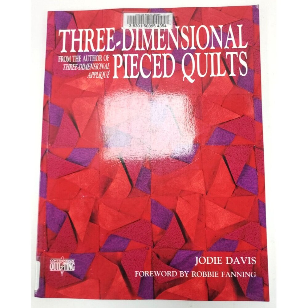 Three-Dimensional Pieced Quilts Pattern Book Jodie Davis Chilton Books ©1995